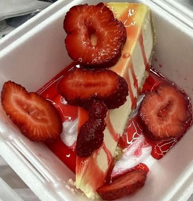 Strawberry Cheesecake.